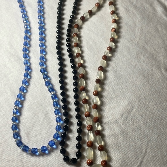 Jewelry - Lot of Beaded Necklaces - all have clasps- includes 3 necklaces - EUC